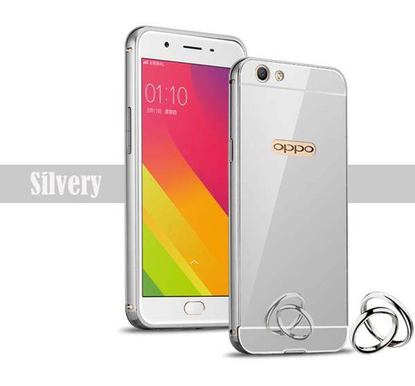 BC Metal Air Aluminum Bumper Detachable + Mirror Hard Back Case 2 in 1 cover Case
