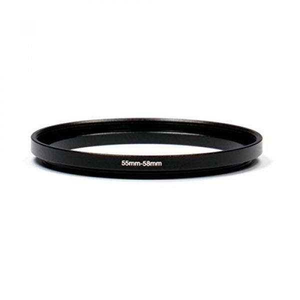 Belmalia Step Up Ring 55 Mm-58 Mm F? R Z. B. canon, Olympus nikon DSLR D7100 D7000 D5200 D5100 D5000 D3200 D3100 D3000 D90 D80 D60 Adaptor Objektivadapter Adapterring Filteradapter Stepup-Intl