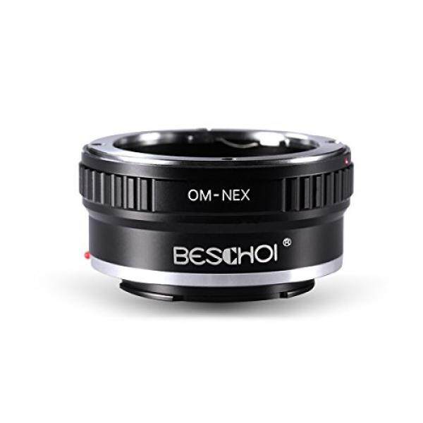 Beschoi OM-NEX Pro Objektivadapter, Objektiv Adapterring F? R Om Olimpus Objektiv Auf Sony NEX (E-Mount) kamera Sony NEX-3 NEX-3C NEX-3N NEX-5 NEX-5C NEX-5N NEX-5R NEX5T NEX6 NEX7-Intl