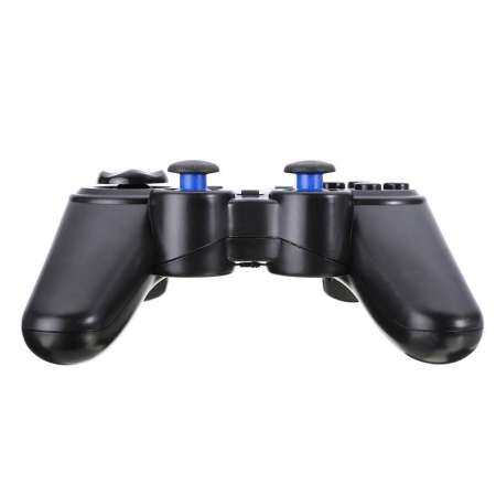 BH การเชื่อมต่อแบบใช้สาย Gamepad การสั่นสะเทือนคู่จอยเกมสำหรับ PS2 สี