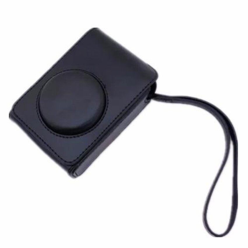 Kamera Hitam Pu Kulit Kemasan Tas untuk Fuji XQ2 (Internasional) Sheng HOTT 890-Internasional