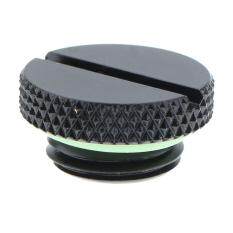 Black G1/4 Thread Low Profile Plug for PC Water Cooling Radiator Reservoir (Black) Malaysia