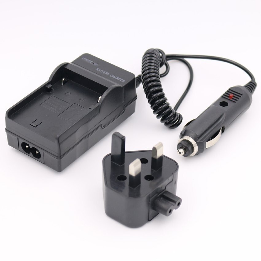 BLM-1 Baterai Charger untuk OLYMPUS C-5060 WIDE ZOOM E500 E510E520Digital Kamera AC + DC Wall + Mobil-Intl