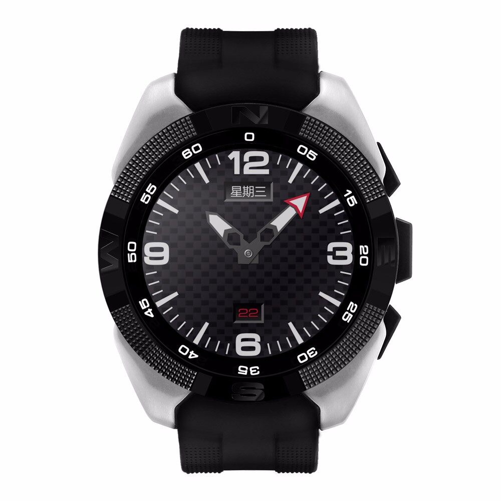 【Bdawn-Tech】 G5 Smartwatch Monitor Tidur Kamera Jarak Jauh Monitor Denyut Jantung Smartwatch BT4.0 Waistwatch untuk Android IOS (Abu-abu)