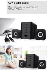 Bluetooth Computer Speaker Desktop Booshelf Stereo Subwoofers Loud Speaker Support U Disk/TF Card SADA D-226 Malaysia