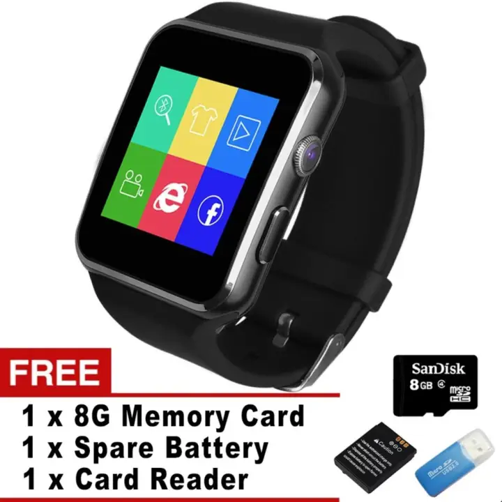 smart watch x6 iphone