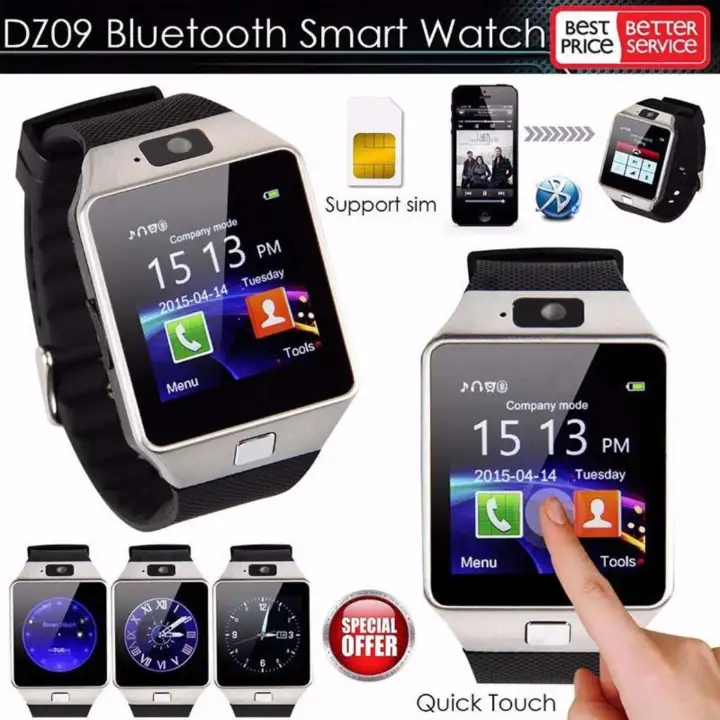 smart watch dz09 sim card