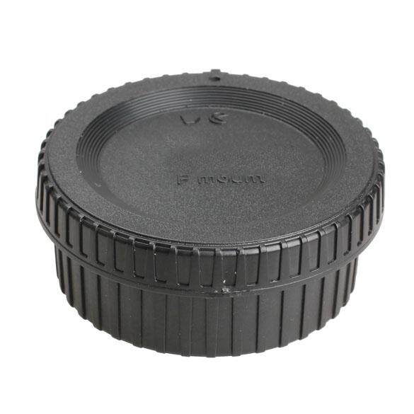 Body Cap dengan Rear Lens Anti-debu Cover AF AI DSLR Lensa Kamera-Intl (Hitam)(Black)(Black)(Black)