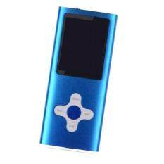 BolehDeals MP4 MP3 Music Player 8GB Portable Video Radio FM Medio Record Player Blue