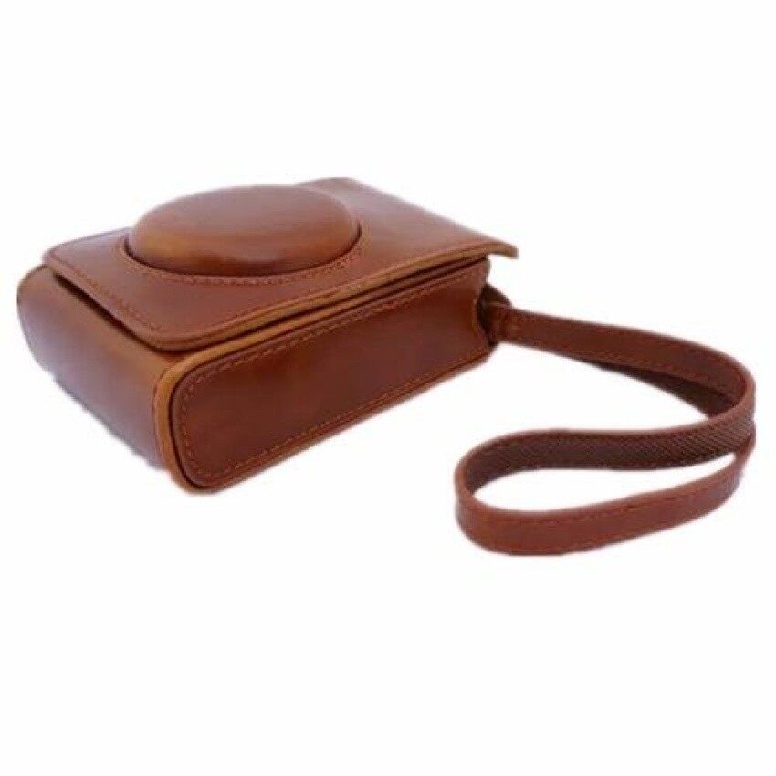 Kamera Coklat PU Kulit Kemasan Tas untuk Fuji XQ2 (Internasional) Sheng HOTT 324-Internasional