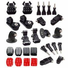 Bundle Kit Mount Thumb Knob Adapter Arm Chain Tripod Screw for Go pro 5 4 3 Go pro hero 5 Session Xiao mi Yi 4k Go Pro Session SJ4000 H9 Action Sport Camera Accessories