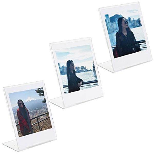 CAIUL L Modell Freier Acryl Foto Rahmen F? R Fujifilm Instax Square SQ10 Instan Film 3 ST? CK-Intl
