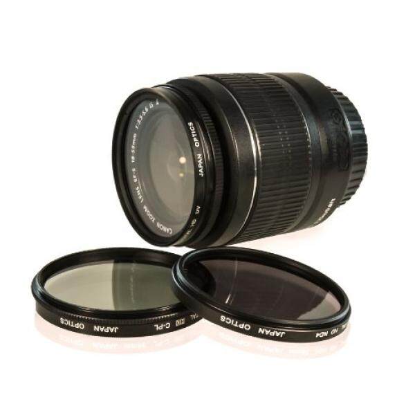 CamDesign 72MM High Definition Lens Filter for CANON (EF 35mm f/1.4L, EF 85mm f/1.2L II, EF 135mm f/2L), NIKON (85mm f/1.4, 18 200mm f/3.5 5.6G) Lenses - Includes HD Filter Kit (UV, CPL, ND4) + Case - intl