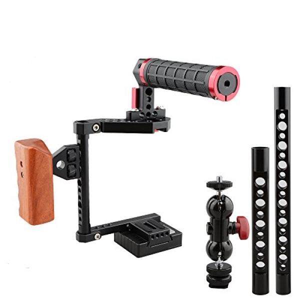 Camvate DSLR Kamera Cage-Kit F? R Kameras Canon 600D Panasonic GH5, Nikon D810, Fujifilm X-T2-Intl