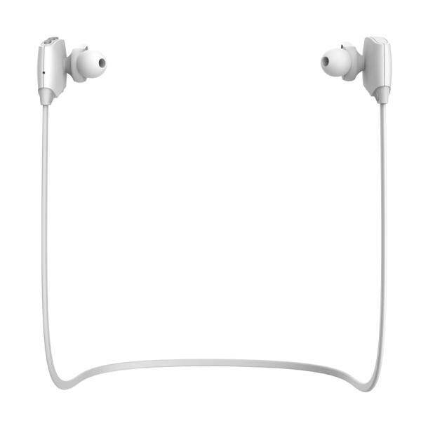 Cannice E1 Bluetooth Stereo Nirkabel Earphone Olahraga untuk Iphone Samsung (Suara Cina Cepat)-Putih-Intl