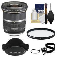 Canon EF-S 10-22mm f/3.5-4.5 USM Ultra Wide Angle Zoom Lens + UV Filter + Hood + Kit for EOS 70D, 7D, Rebel T5, T5i, T6i, T6s, SL1 DSLR Camera