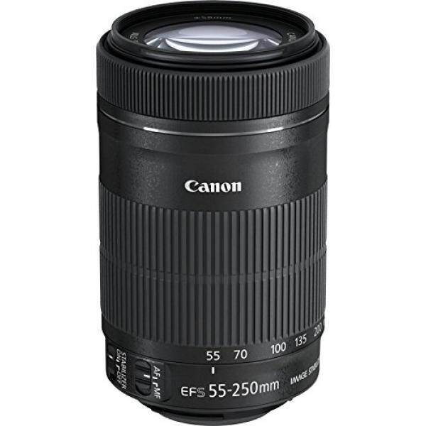 Canon EF-S 55-250mm f/4-5.6 IS STM Telephoto Zoom Lens International Version (No Warranty) - intl
