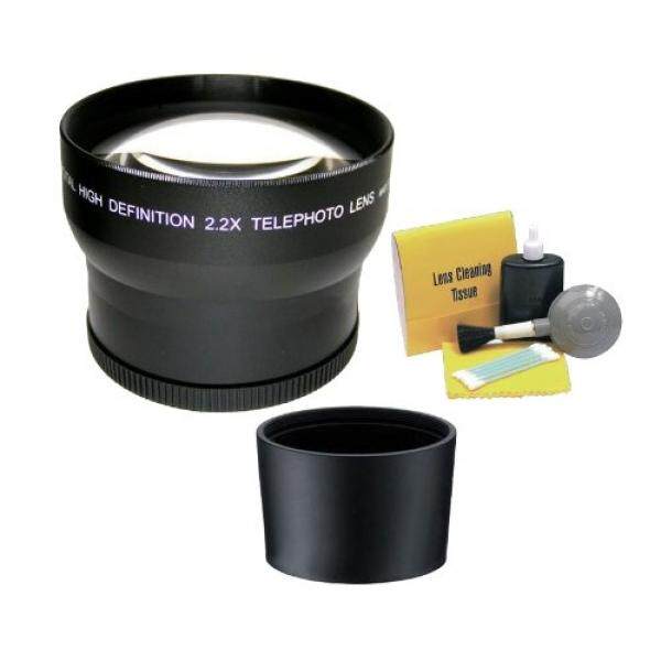 Canon PowerShot SX410 Adalah 2.195x Kelas Tinggi Super Lensa Telefoto (Termasuk Adaptor Lensa Cincin) + NW Langsung 5 Piece Peralatan Pembersih-Internasional