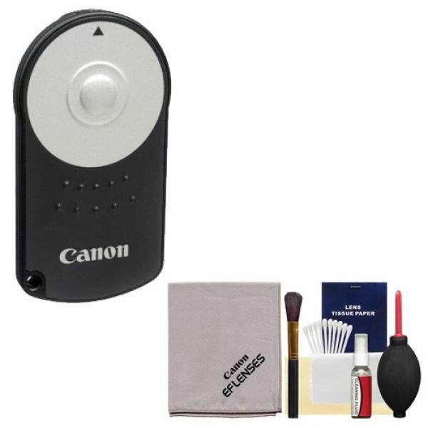 Canon RC-6 Nirkabel Pelepasan Rana Jauh Controller + Peralatan Pembersih untuk Rebel T5i, T6i, T6s, T7i, EOS 70D, 77D, 80D, 6D, 7D, 5D Mark III, IV Kamera-Intl