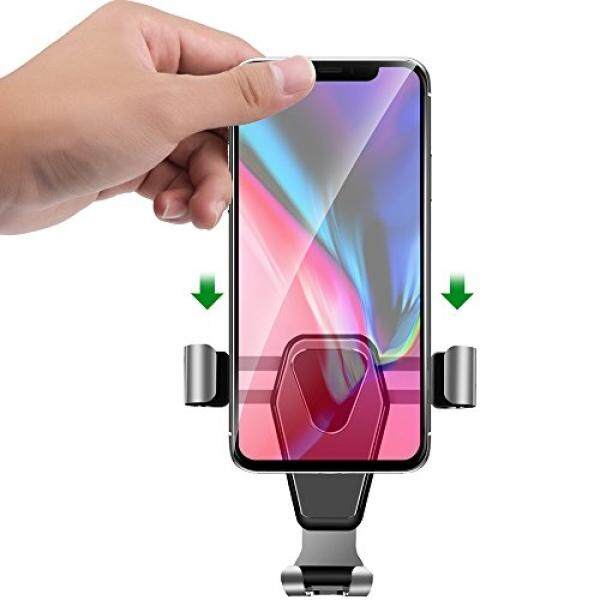 Mobil Dudukan, kozopo Pintar Tidak Sentuh Ponsel Penahan untuk Mobil Udara Ventilasi Penahan dengan Kunci Otomatis dan Otomatis Melepaskan untuk iPhone X/8/7/Plus/6 S/6 Galaksi/S8/S7/S6 /Catatan 5 Perhubungan 6, hingga 6.0