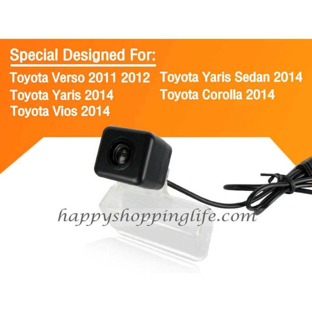 Qbsd Toko Kamera Tampilan Belakang Mobil Toyo Ta Yaris 2014 Toyo Ta Corolla 2014 Tahan Air Auto Kembali Kamera Pengintai dengan Modus Malam