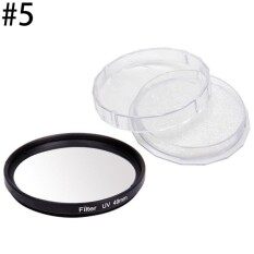 Catwalk 37-77 Mm UV Ultra-Violet Penyaring Lensa Pelindung untuk Kamera Canon DSLR/SLR/DC /DV (Ukuran: 49 Mm)