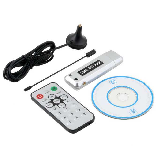 Catwalk Grosir 1 Pz USB 2.0 Dvb-t Digital TV Penerima HDTV Dongle Penyetel Tongkat Antena IR Remote/Drop Pengiriman Gratis