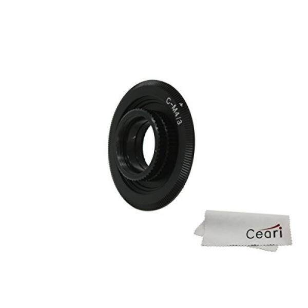Ceari C-M43 16 Mm Film Lensa C-Mount Lensa Adater Ring + 16 Mm Adaptor Makro untuk Panasonic Olympus M43 MFT Sistem Kamera Mirrorless-Intl