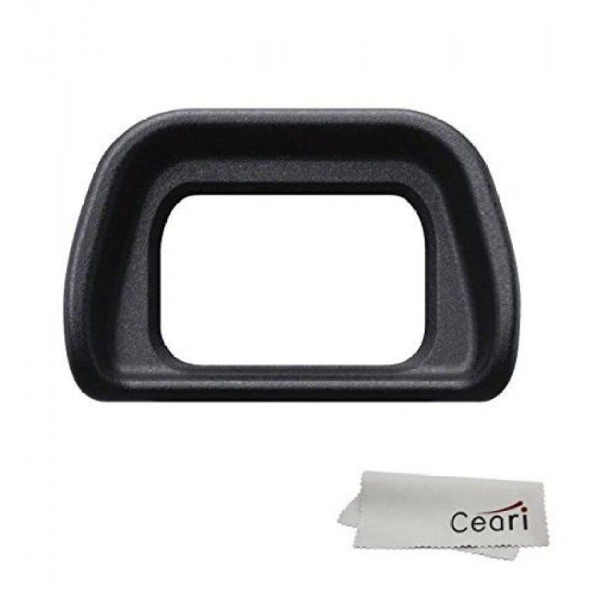 Ceari Ep-10 Eyecup Lensa Mata Viewfinder untuk Sony Alfa A6000 A7000 Nex-5 Nex-6 Nex-7 DS Kamera + Serat Mikro Bersih Kain internasional