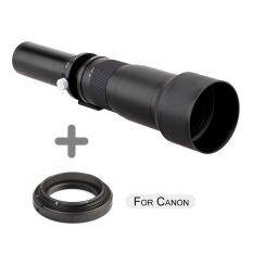 Lightdow 650-1300 Mm F8-16 Panjang Shot Lensa Zoom Manual T2 Dudukan untuk Canon-Internasional