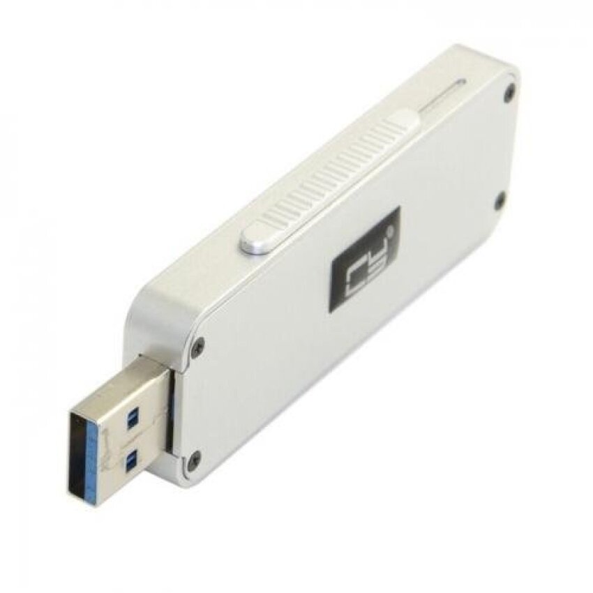 Chenyang Ditarik NGFF M.2 B-Kunci atau B/M-Kunci SSD untuk USB 3.0 Eksternal Pcba Conveter usb Kartu Flash Disk Type Perak KXSg3027-Intl