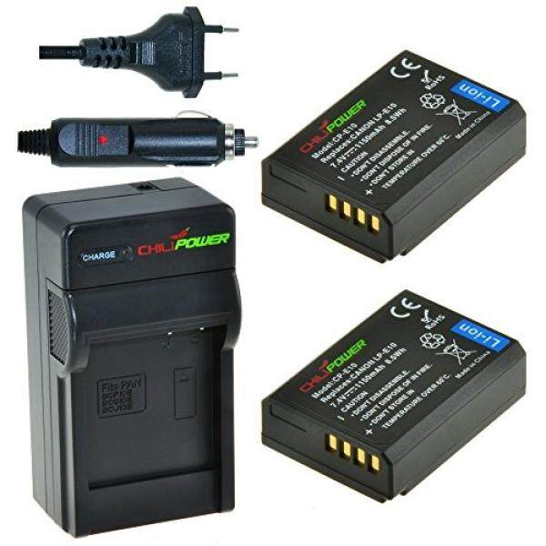 Chilipower CP-E10 Kit; 2x Akku (1150 MAh) + Ladeger? T F? R Canon EOS 1100D, EOS Rebel T3, EOS Kiss X50-Intl