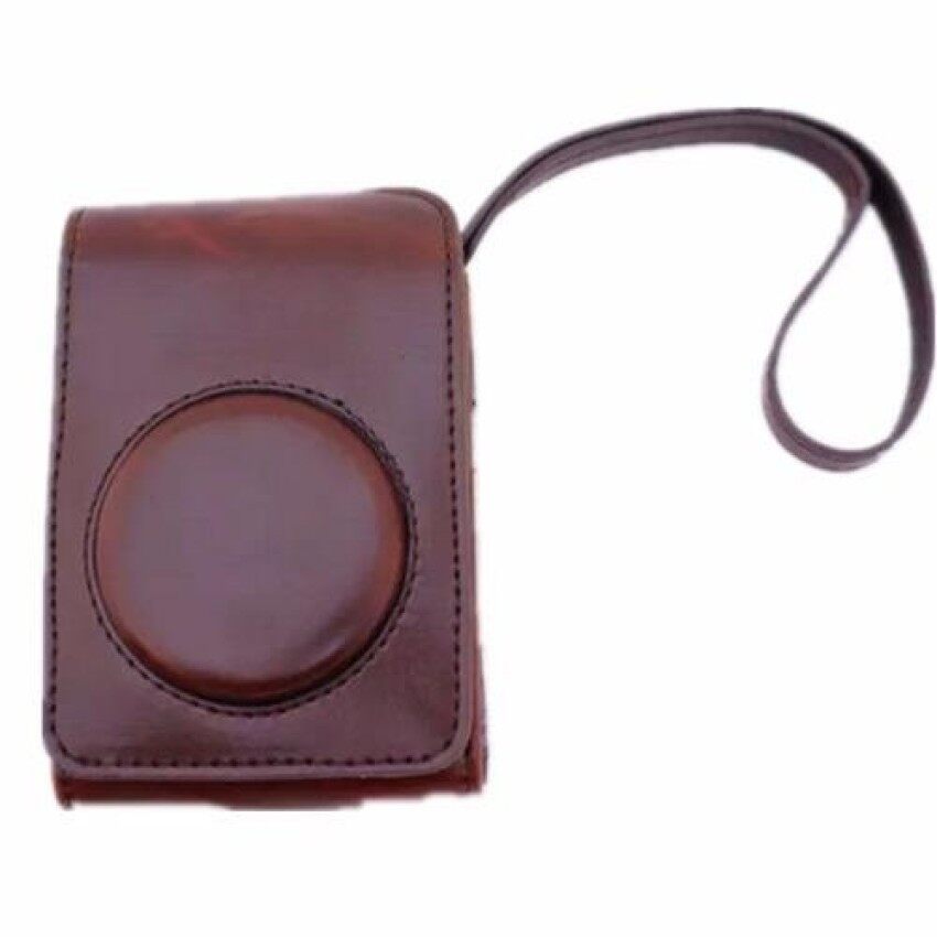 Coffee Camera PU Leather Case Cover Bag for Fuji XQ2 (Intl) SHENG HOTT 891 - intl