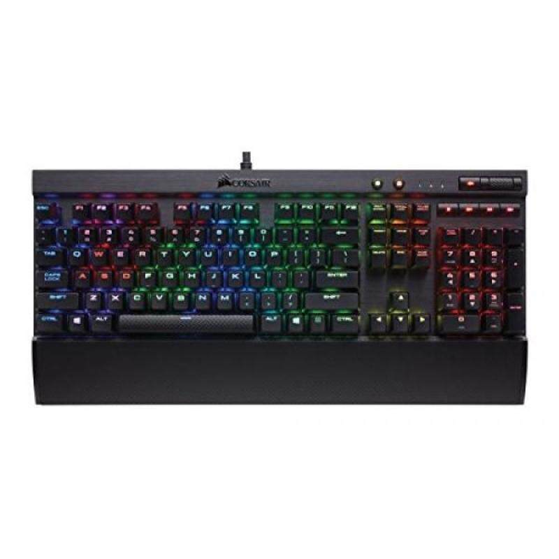 CORSAIR K70 LUX RGB Mechanical Gaming Keyboard - USB Passthrough & Media Controls - Tactile & Quiet - Cherry MX Brown - RGB LED Backlit Singapore