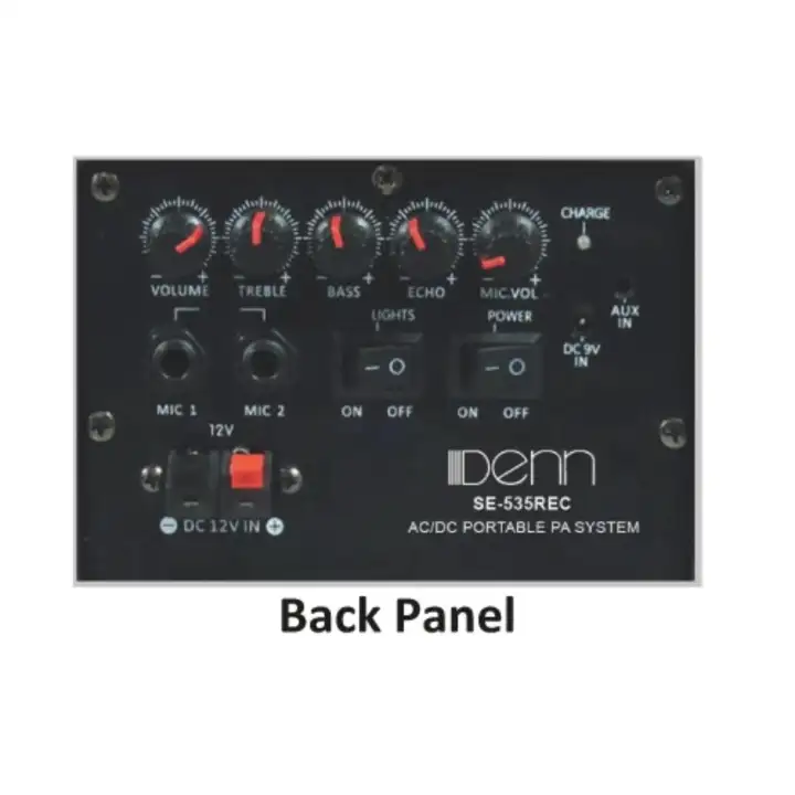 denn portable pa system