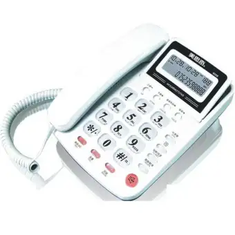 Desktop Landline Phone Home Office Corded Telephone Caller Id Desktop Landline Phone Home Office Corded Telephone Caller Id Telefono Fijo De Casa Fixe