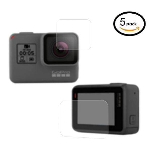 Displayschutzfolie F? R GoPro Hero 5 Hitam Olahraga Kamera, shonco 5 Pcs Ultra-Klarer Sicherheitsglas Anti-Kratzer LCD Displayschutz Und Objektiv Schutz Film GEH? rtetes Kaca Bildschirmschutzfolie-Intl
