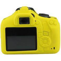 DSLR Kamera Digital Lembut Karet Silikon Tas Wadah Kamera Tas Lensa untuk Canon 1300D Soft Case