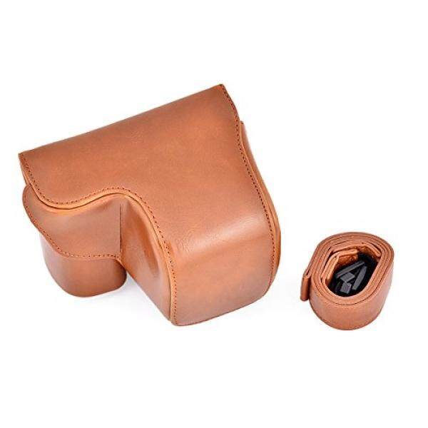 Dsstyles Leder Kameratasche F? R Sony A6000 Kamera Retro Kamera Tasche Tasche Schutzh? pesan Tiket F? R Sony Alpha 6000 MIT Kamera Strap-Braun-Intl