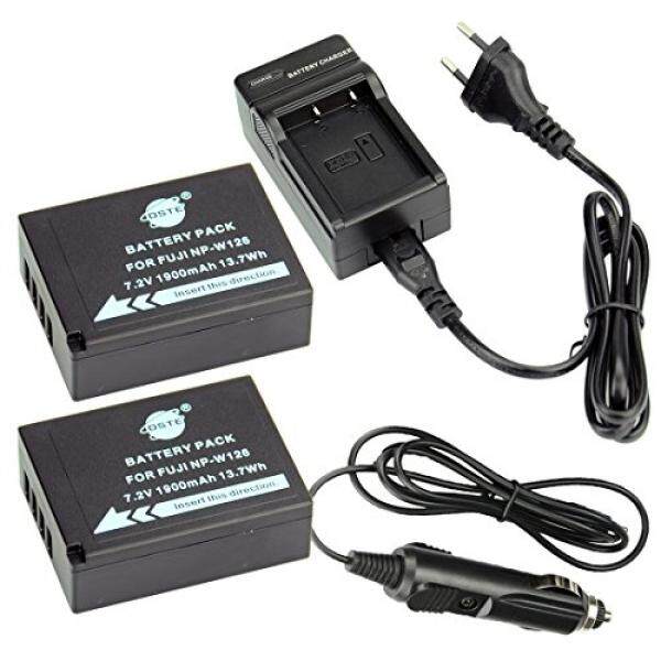 Dste�磨2 Pack��ersatz Baterai Und DC129E Reise Ladeger? T Kit F? R Fujifilm NP-W126 FinePix HS30EXR HS33EXR HS35EX HS50EXR X-A1 X-A2 X-A3 X-E1 X-E2 X-M1 X-Pro1 X-T1 X-T2 X-T10 XFmmf2 Digital kamera-Intl