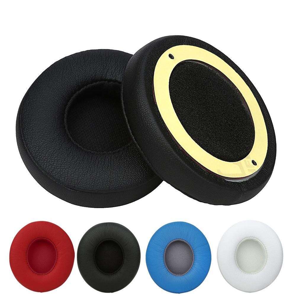 Bantalan Telinga Bantal untuk Oleh Dre Solo 2 Solo 2.0 Headphone Nirkabel-Intl