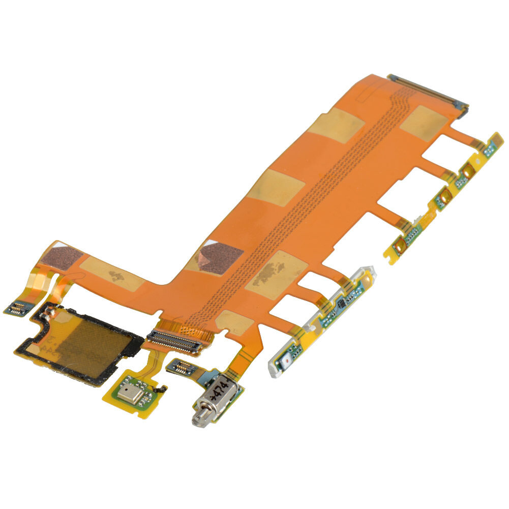 Selatan Naik Volume Power Tombol Kamera Utama Kabel Flex untuk Sony Xperia Z3 D6603 D6643 D6653-Intl