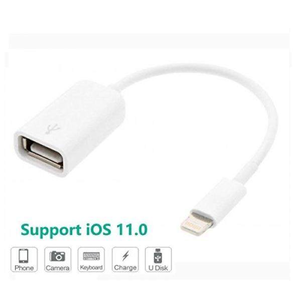 ecomac Kamera Connection Kit 8 Pin Lightning OTG Kabel auf USB Klinke Adapter Kabel f?r iPhone 7 6 Plus 5 5 C iPad Air Mini 2 (Silber) - intl
