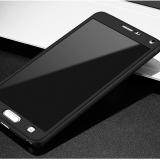 Zeallion Case For Samsung Galaxy Note 3/N9000 Solid Color 360 Full Body Protective Case Hybrid PC Hard +Tempered Glass
