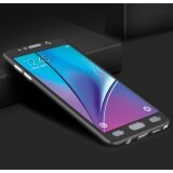 Zeallion Case For Samsung Galaxy Note 3 N9000 Note 4 N9100 Note 5 8 9 10+ Lite Plus Solid Color 360 Full Body Protective Case Hybrid PC Hard +Tempered Glass