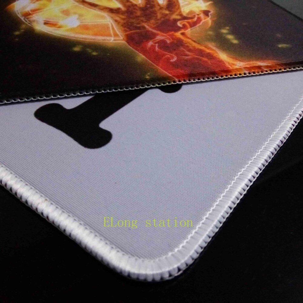 Elong Stasiun Dijual Y011 Mouse Gaming Pad Alas Mouse London Jumat Agustus Mati Fox Bahan Karet Alam PM010673-Intl