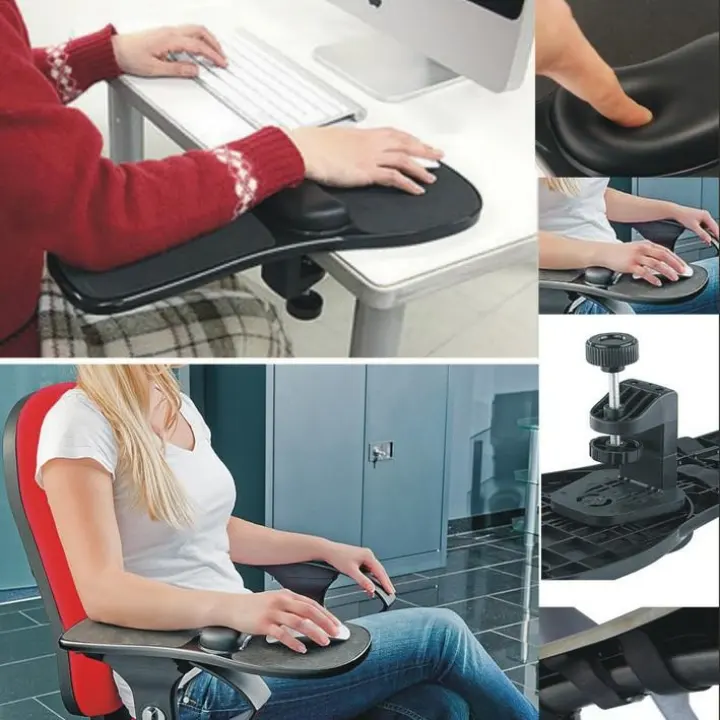 Ergonomic Home Office Computer Arm Rest Chair Desk Wrist Mouse Pad