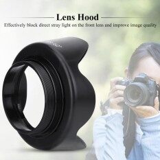 ES-62II Camera DSLR Lens Hood for Canon 50mm f/1.8 II with Lenses Cap
