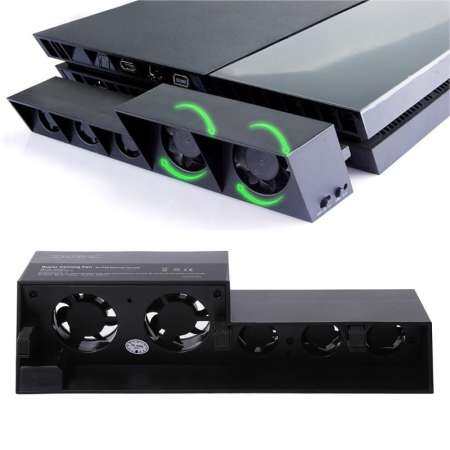 การควบคุมอุณหภูมิภายนอกเทอร์โบ USB พัดลมระบายความร้อนสำหรับเพลย์สเตชัน 4 PS4 คอนโซล - นานาชาติ