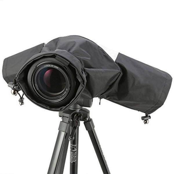 EzFoto Camera Rain/Snow Cover Protectors for Pro Digital SLR Camera with up to 200mm lens installed for Canon, Nikon, Olympus, Panasonic, Pentax, Sony, Fujifilm, Sigma Digital SLRs - intl